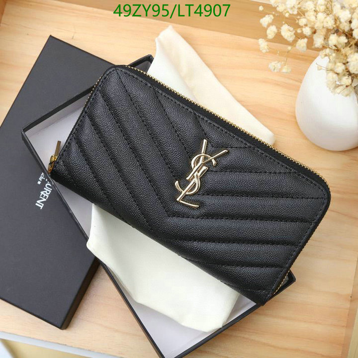 YSL Bag-(4A)-Wallet-,Code: LT4907,$: 49USD