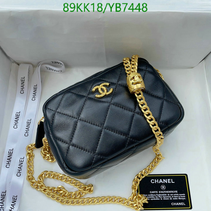 Chanel Bags ( 4A )-Diagonal-,Code: YB7448,$: 89USD