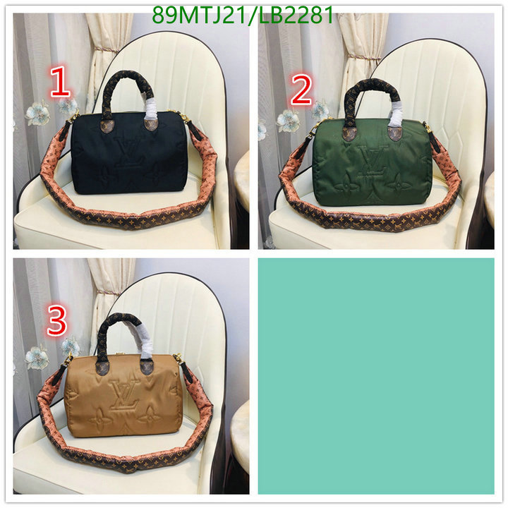 LV Bags-(4A)-Speedy-,Code: LB2281,$: 89USD