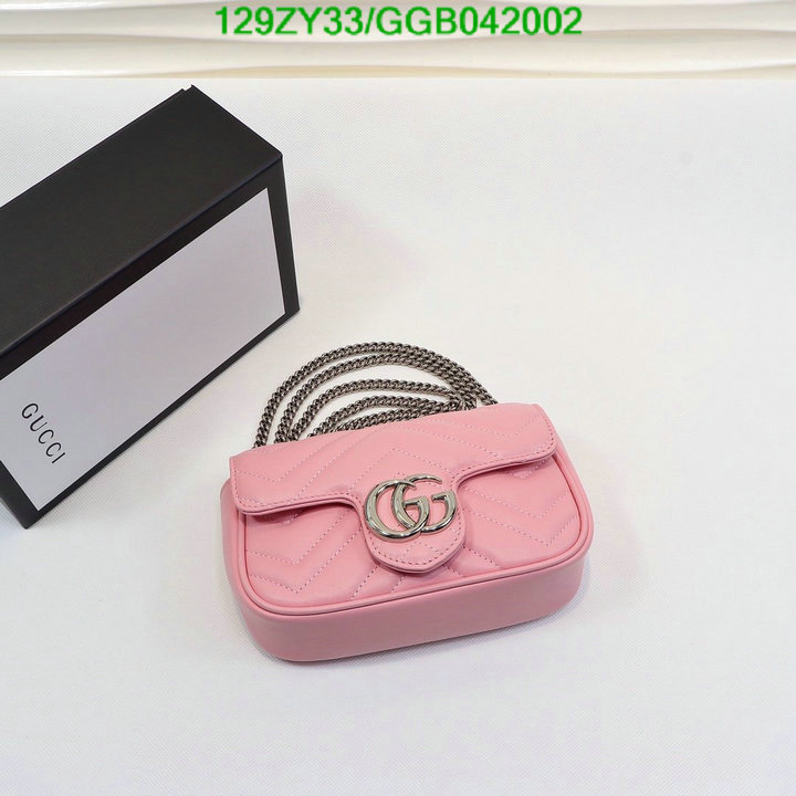 Gucci Bag-(Mirror)-Marmont,Code: GGB042002,$: 129USD