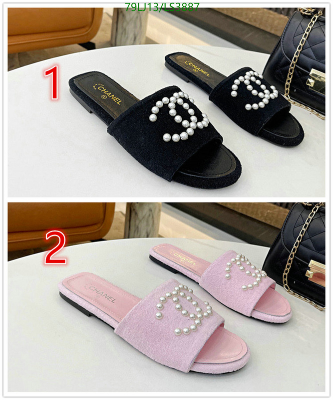 Women Shoes-Chanel,Code: LS3887,$: 79USD