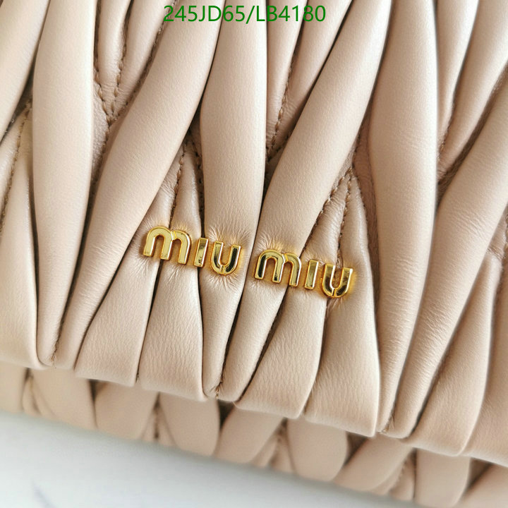 Miu Miu Bag-(Mirror)-Diagonal-,Code: LB4180,$: 245USD