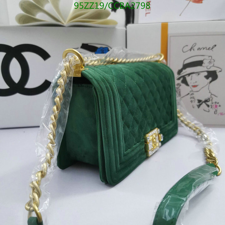 Chanel Bags ( 4A )-Le Boy,Code: CCBA2798,$: 95USD