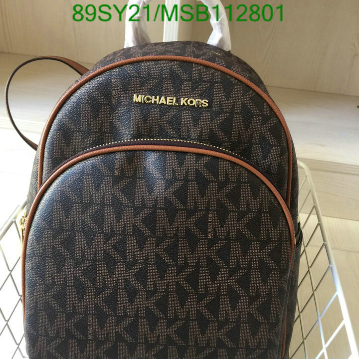 Michael Kors Bag-(4A)-Backpack-,Code: MSB112801,$: 109USD