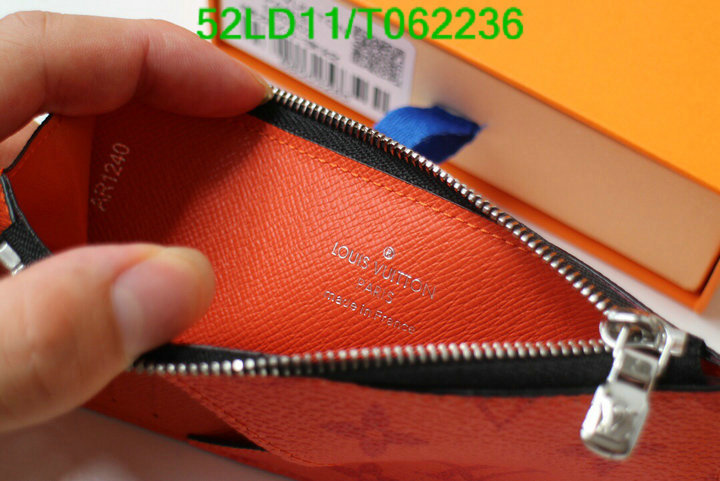 LV Bags-(Mirror)-Wallet-,Code: T062236,$: 52USD