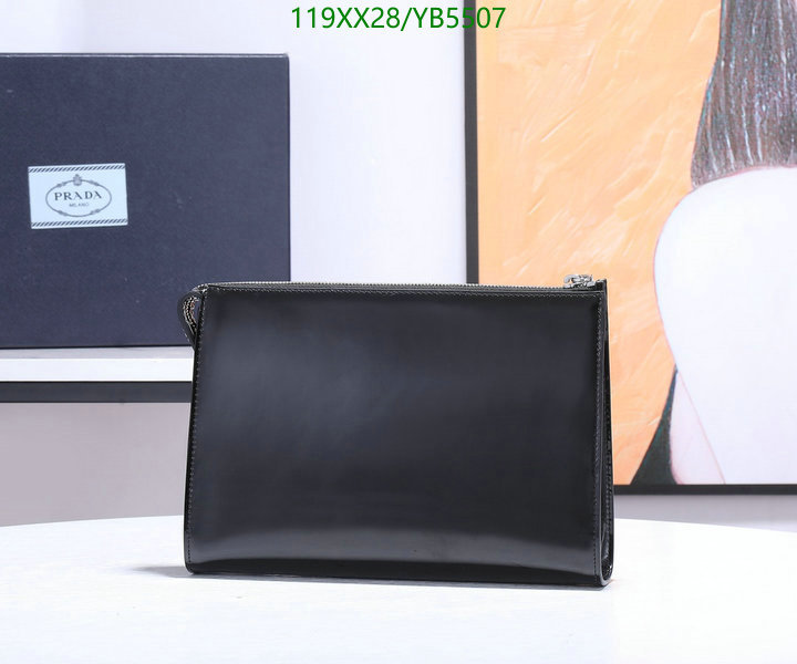 Prada Bag-(Mirror)-Clutch-,Code: YB5507,$: 119USD