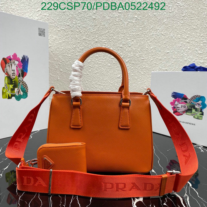 Prada Bag-(Mirror)-Handbag-,Code: PDBA0522492,$: 229USD