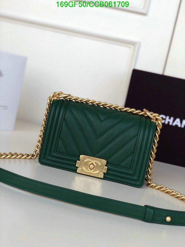 Chanel Bags -(Mirror)-Le Boy,Code: CCB061709,$: 169USD