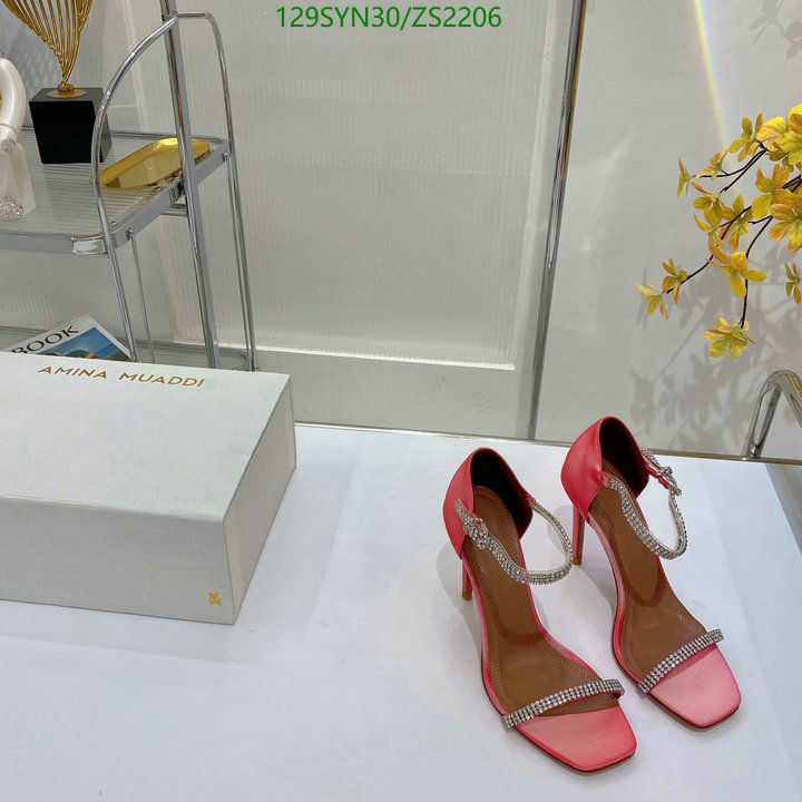 Women Shoes-Amina Muaddi, Code: ZS2206,$: 129USD