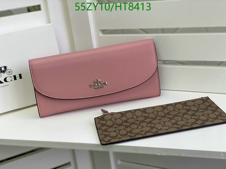 Coach Bag-(4A)-Wallet-,Code: HT8413,$: 55USD