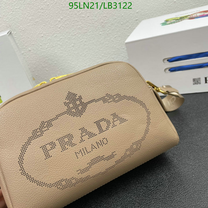 Prada Bag-(4A)-Diagonal-,Code: LB3122,$: 95USD