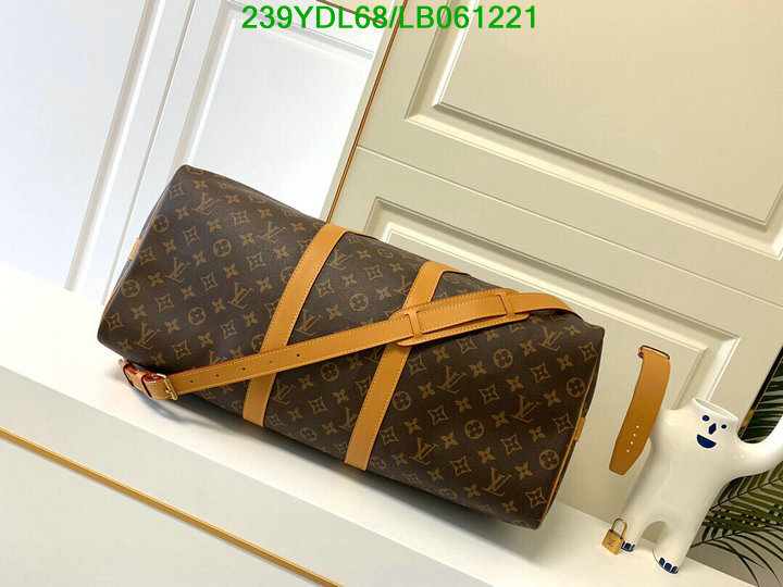 LV Bags-(Mirror)-Keepall BandouliRe 45-50-,Code:LB061221,$: 239USD