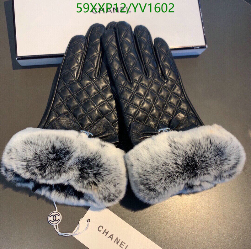 Gloves-Chanel, Code: YV1602,$: 59USD