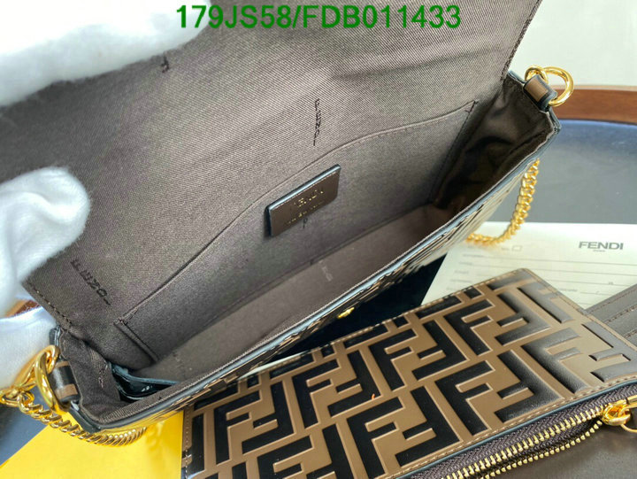 Fendi Bag-(Mirror)-Diagonal-,Code: FDB011433,$: 179USD