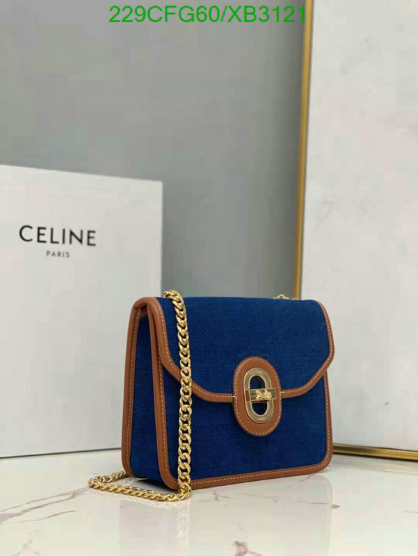 Celine Bag-(Mirror)-Diagonal-,Code: XB3121,$: 229USD