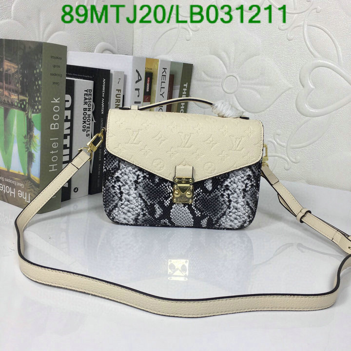 LV Bags-(4A)-Pochette MTis Bag-Twist-,Code: LB031211,$: 89USD