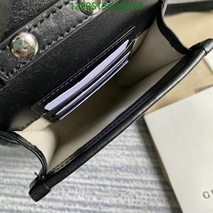 Gucci Bag-(Mirror)-Diagonal-,Code: YB769,$: 129USD