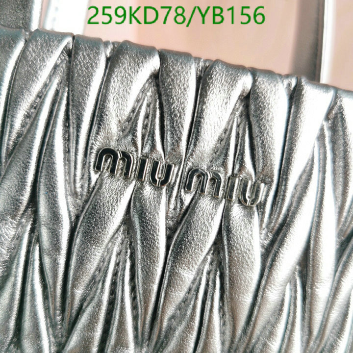 Miu Miu Bag-(Mirror)-Diagonal-,Code: YB156,$: 259USD