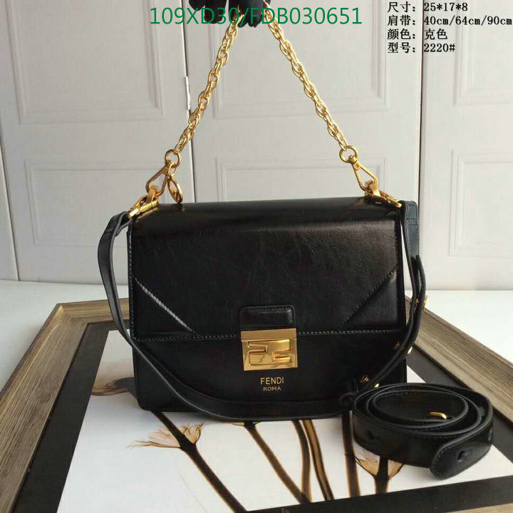 Fendi Bag-(4A)-Diagonal-,Code: FDB030651,$:109USD