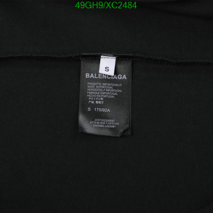 Clothing-Balenciaga, Code: XC2484,$: 49USD