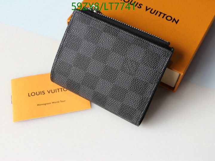 LV Bags-(4A)-Wallet-,Code: LT7741,$: 59USD