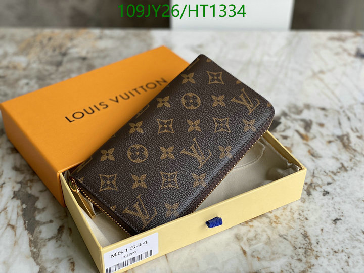 LV Bags-(Mirror)-Wallet-,Code: HT1334,$: 109USD