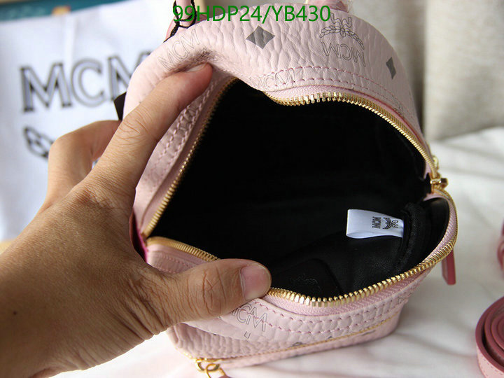 MCM Bag-(Mirror)-Backpack-,Code: YB430,$: 99USD