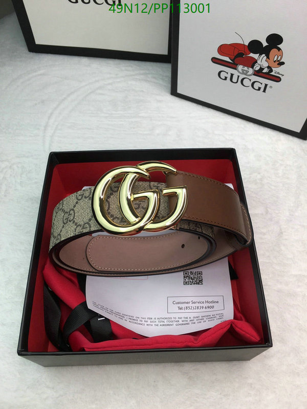 Belts-Gucci, Code: PP113001,$: 49USD