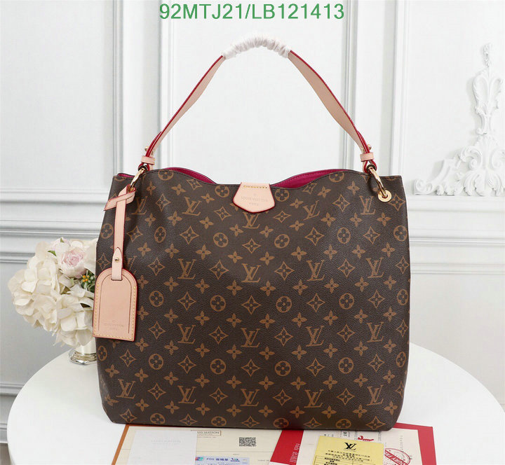 LV Bags-(4A)-Handbag Collection-,Code: LB121413,$: 92USD