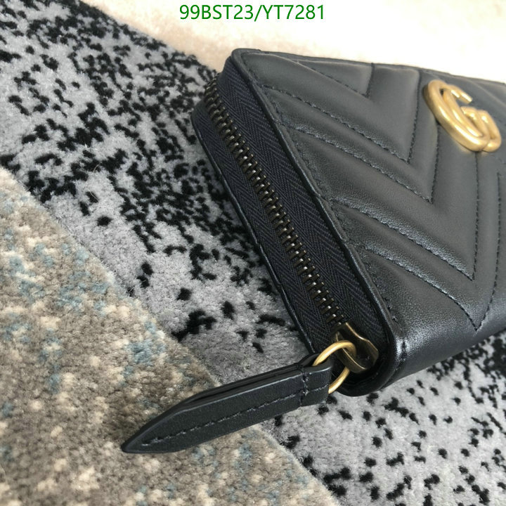 Gucci Bag-(Mirror)-Wallet-,Code: YT7281,$: 99USD