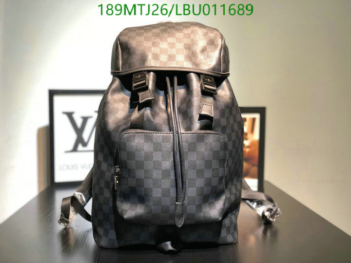 LV Bags-(4A)-Backpack-,Code: LBU011689,$: 189USD