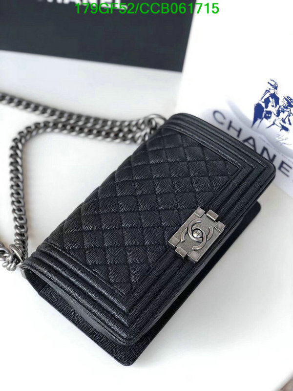 Chanel Bags -(Mirror)-Le Boy,Code: CCB061715,$: 179USD