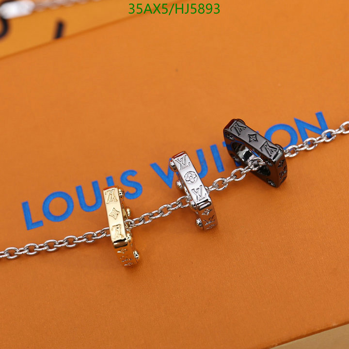 Jewelry-LV, Code: HJ5893,$: 35USD