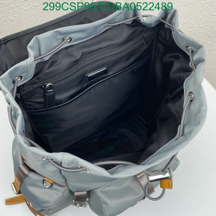 Prada Bag-(Mirror)-Backpack-,Code: PDBA0522489,$: 299USD