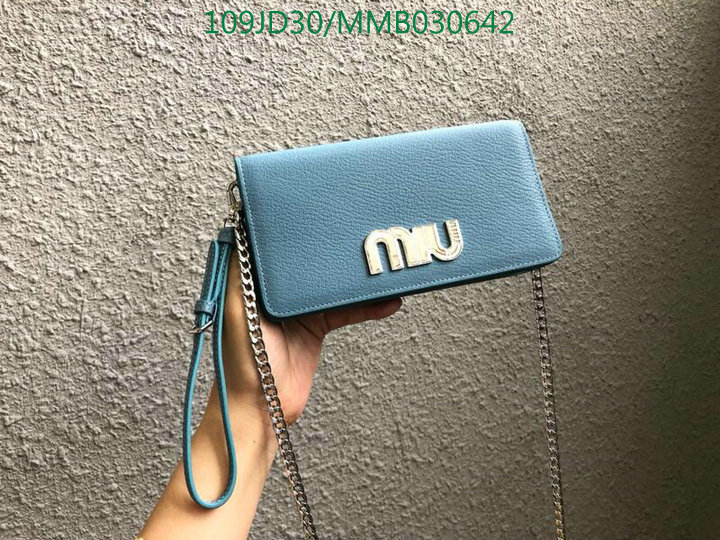 Miu Miu Bag-(Mirror)-Wallet-,Code: MMB030642,$:109USD