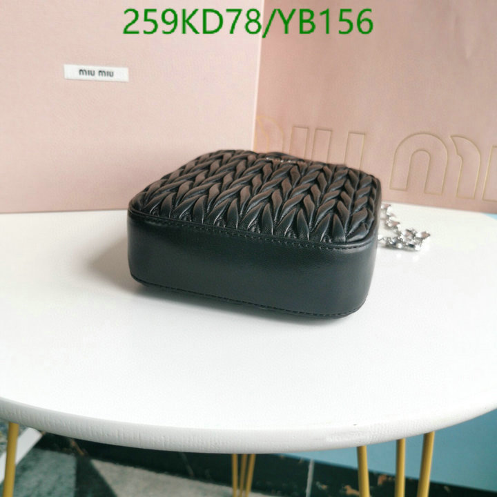 Miu Miu Bag-(Mirror)-Diagonal-,Code: YB156,$: 259USD