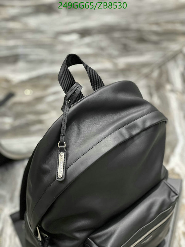 YSL Bag-(Mirror)-Backpack-,Code: ZB8530,$: 249USD