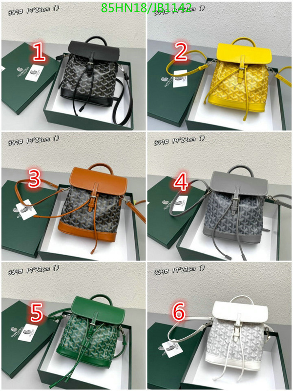 Goyard Bag-(4A)-Backpack-,Code: JB1142,$: 85USD