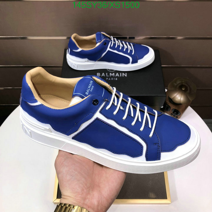 Men shoes-Balmain, Code: XS1500,$: 145USD