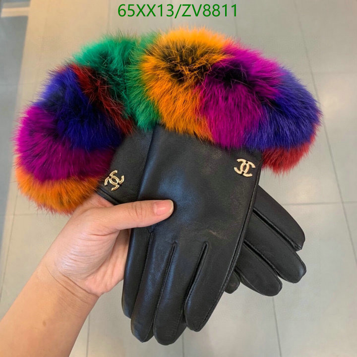 Gloves-Chanel, Code: ZV8811,$: 65USD