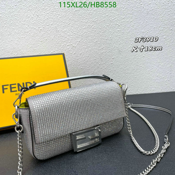 Fendi Bag-(4A)-Baguette-,Code: HB8558,$: 115USD