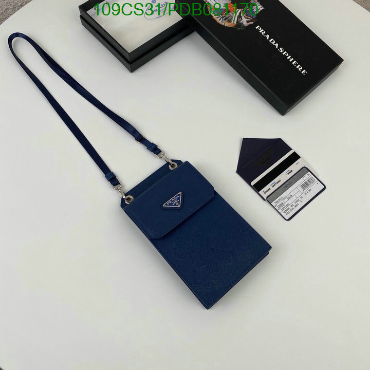 Prada Bag-(Mirror)-Diagonal-,Code:PDB081170,$:109USD