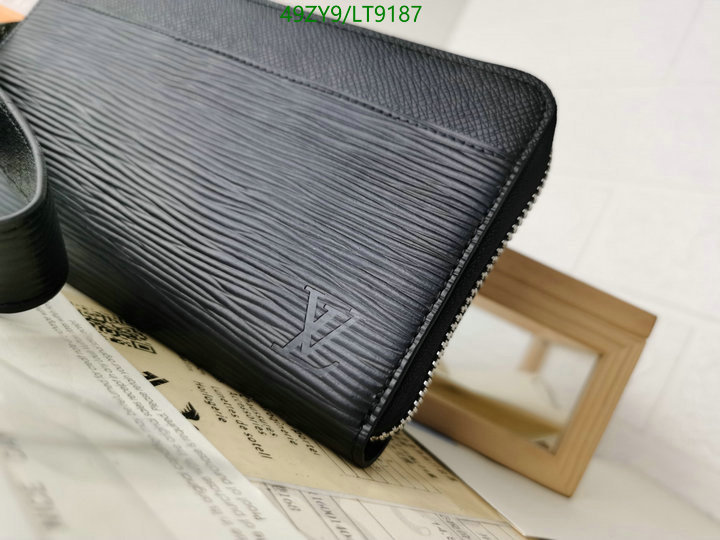 LV Bags-(4A)-Wallet-,Code: LT9187,$: 49USD