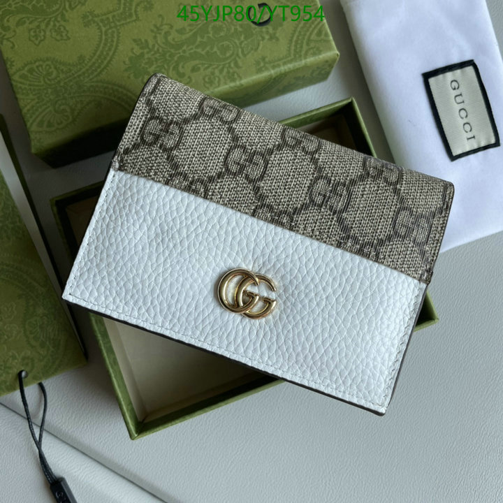 Gucci Bag-(4A)-Wallet-,Code: YT954,$: 45USD