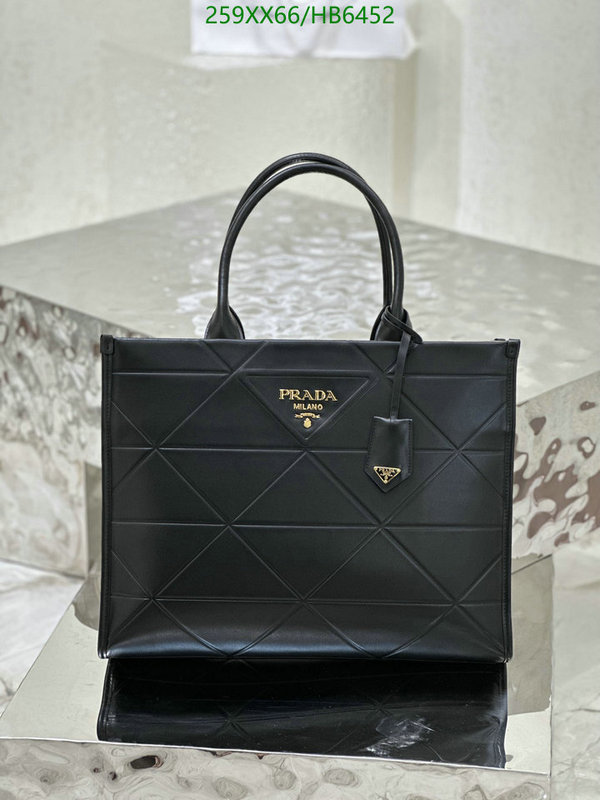 Prada Bag-(Mirror)-Handbag-,Code: HB6452,$: 259USD