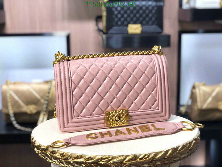 Chanel Bags ( 4A )-Le Boy,Code: YB2395,$: 115USD