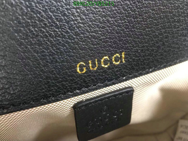 Gucci Bag-(4A)-Horsebit-,Code: YB5215,$: 89USD