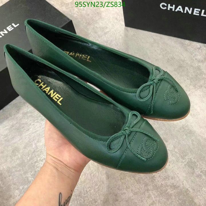 Chanel-Ballet Shoes,Code: ZS834,$: 95USD