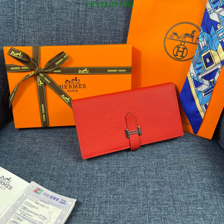 Hermes Bag-(4A)-Wallet-,Code: ZT2785,$: 59USD