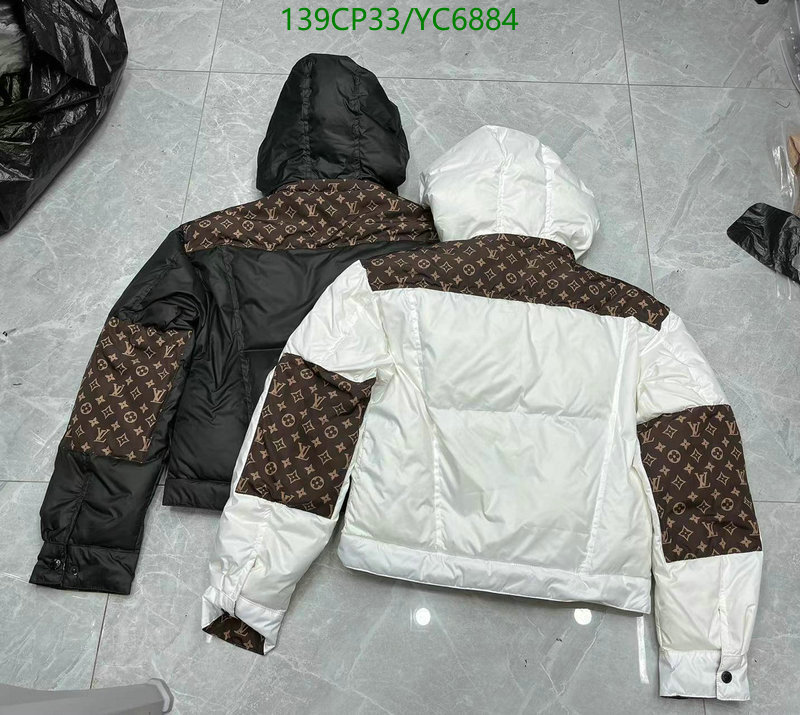 Down jacket Women-LV, Code: YC6884,$: 139USD